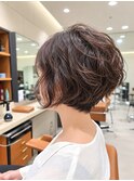 大人くびれショートボブ