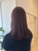 サラ ビューティー サイト 古賀店(SARA Beauty Sight)&nbsp;ピンクブラウン/トレンドカラー/暖色カラー/大人可愛い