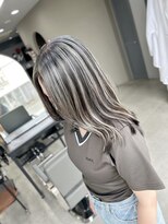 VIM hair 西原店【ヴィム ヘアー】【10月中旬 OPEN(予定)】 トレンドスタイル♪抜け感×透明感ブリーチカラー◎