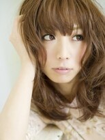 【Lond】朝からカワイイ「くしゅっと」ルーズ小顔ミディ