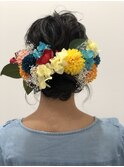華ヘアセット