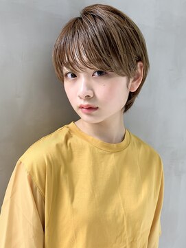 ミィ 表参道(mee.) 【mee.】ハセガワヒトシ シュガーベージュショートボブ☆表参道