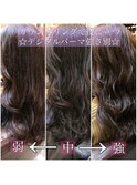 表参道 デジタルパーマ フリンジウェーブ 抜け感ヘア 栗原/03