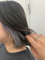 トロニー(TLONY)&nbsp;インナーグレーカラー　　渋谷TLONY