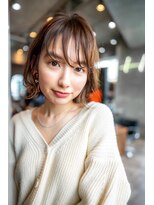 ブエナビスタ(BUENA VISTA)&nbsp;☆BUENAVISTA☆外ハネボブ/ベージュブラウン