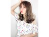 平日がお得【透明感&艶UP】カット+イルミナカラー12180円→8520円(税込)
