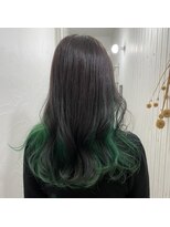 ミューズジャルダン(MUSE jardin)&nbsp;Green★インナーカラー