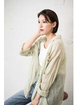 カリン 横浜店(carin) 【carin横浜】ショートボブ/大人かわいいヘア/マロンベージュ