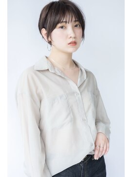 マッシュアンドマッシュアヴェダ ららぽーと福岡店(mash&mash AVEDA) アッシュブラック☆ハンサムショート　20代・30代ララポート福岡