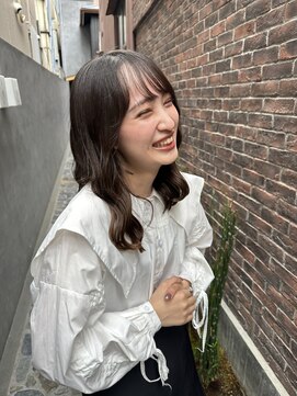 ロンド ストラーダ 心斎橋(Lond strada) シルキーベージュ×グレージュカラー【髪質改善/縮毛矯正】