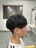 フゥ 宇都宮(FeU)&nbsp;波巻スパイラル/メンズパーマ/ツイストスパイラル/波巻きパーマ