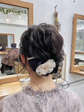 リッカ(RICCA) ヘアセット/グレージュカラー/ココアベージュ  I-1105