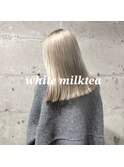 -white milktea-