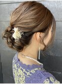 お呼ばれヘアセット☆