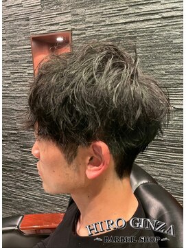 ヒロギンザバーバーショップ 神楽坂店(HIRO GINZA BARBER SHOP) ツイストスパイラル