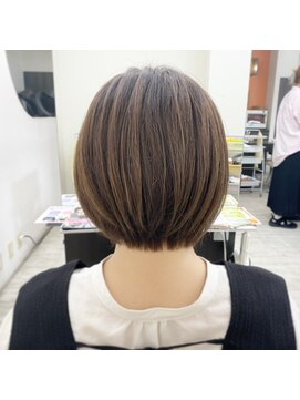 セダクション 道後樋又店(Seduction) 松山市/20代/30代/40代/伸ばしかけのまるみボブ