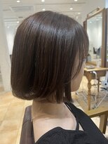 アマレット(Amaretto)&nbsp;【マットグレージュ×レイヤーボブ】