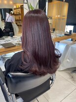 ヘアサロン ガリカ 表参道(hair salon Gallica)&nbsp;大人艶髪ラベンダーココア/ブリーチなしダブルカラー