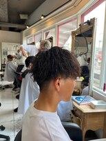 アイズ 海老名(AIZU) ツイストスパイラルパーマ メンズパーマ 波巻きパーマ