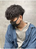 NEXT静岡 ベリーショート/ウルフ/アッシュブラック/カルマパーマ
