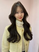 ボタン シブヤ(VOTAN SHIBUYA)&nbsp;韓国ヘア/顔まわりカット/くびれヘア/前髪あり