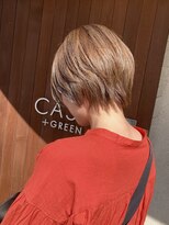 ケースプラスグリーン(CASE+GREEN) ◎ハイトーンのグレイカラー