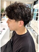 ステアケース 武蔵小杉店(stair:case)&nbsp;メンズスパイラルパーマ/ツーブロックマッシュ/フェード/短め