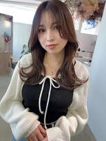 ヴィンスジオ 岐阜駅南(vince gio) レイヤーカット/顔まわりカット/2wayバング