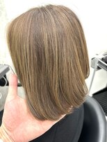 プレジールバイラファブリック(PLAISIR by LA FABRIQUE)&nbsp;ミルクティーベージュ×白髪ぼかしハイライト