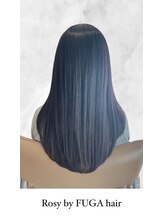 【髪質改善×透ける暗髪カラー】