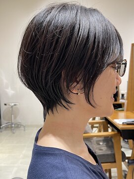 ネイロ 錦糸町(NeiRo) ●前下がりショートボブハンサムショートカットカラーパーマケア