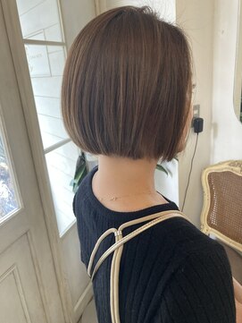 シェノン 赤羽店(CHAINON) 大人キュートなまるみショートボブオリージュ30代赤羽美容室