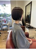 【柔毛/直毛の方】コンパクトに乾かすだけでまとまるボブ