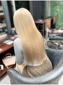 ハイミルクティーベージュ/バージンレミーエクステ60枚