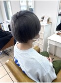 アッシュグレー【広島ハイトーン】【広島ショートボブ】
