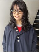 ロングパーマ
