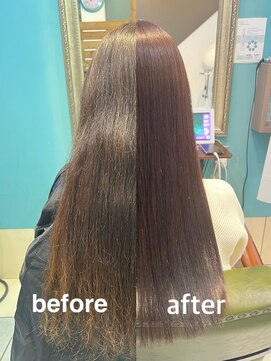 ニチカ 銀座(NYCKA) こだわりの縮毛矯正【31】+カラー