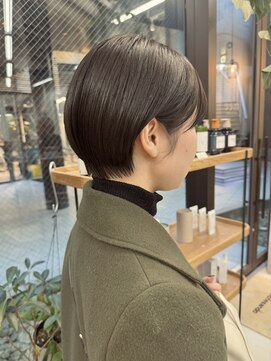 ミィ 表参道(mee.) 似合わせカット ショートボブ ショートヘア ハンサムショート