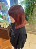 ブリーチ無しapricot Orange