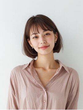 e.m.a プレミアムビューティーサロン 栄駅店(e.m.a PREMIUM BEAUTY SALON) ボブ/イメチェン/外ハネボブ/美髪/ワイドバング/髪型