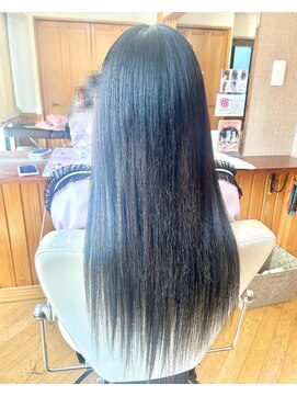 エクステンション クーチャー(Extention Cu'cha) 編み込みエクステ 黒髪ロング♪