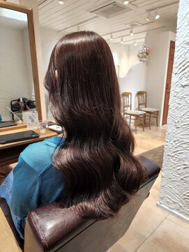 アルメリア 池袋(Arumeria) ピンクブラウン　ピンクグレージュ　髪質改善大人キレイ20代30代