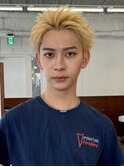 スパイキーショート/アップバング/ブロンド/抜きっぱなし2
