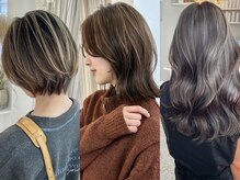 ロマーリ 岡山店(LOMARLIE)の雰囲気（脱白髪染め大人ハイライトや幅広いカラーデザインをご提案♪）