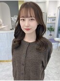 ツヤ感◎マロンベージュ