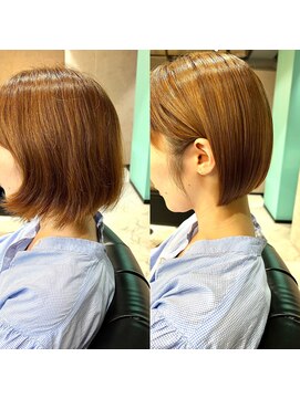 ルアナ トウキョウ(Luana TOKYO) 美髪矯正ビフォーアフター 30代女性