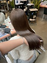 ディフィーノ 青山(DIFINO) 髪質改善/ダークブラウン/ストレートロング