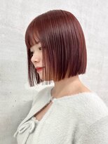 キアラ(Kchiara)&nbsp;ワインレッドボブ