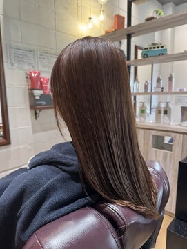 チアー ヘアリラクゼーション(cheer HAIRRELAXATION) こっくりブラウンカラー