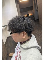 メンズ レオ 天六店(men's LEO)&nbsp;マッシュ×シャドウパーマ